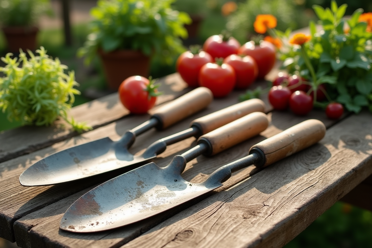 outils jardin